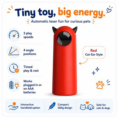 Smart Automatic Cat and Dog Laser Toy for Pets